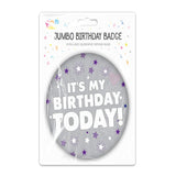 pop Jumbo Happy Birthday Badge 