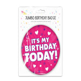 pop Jumbo Happy Birthday Badge 