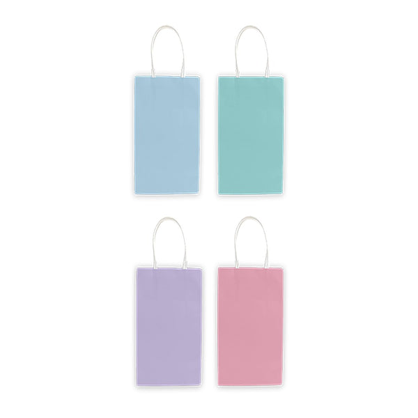 Pop Pastel Multicolour Paper Treat Bags | 10pk