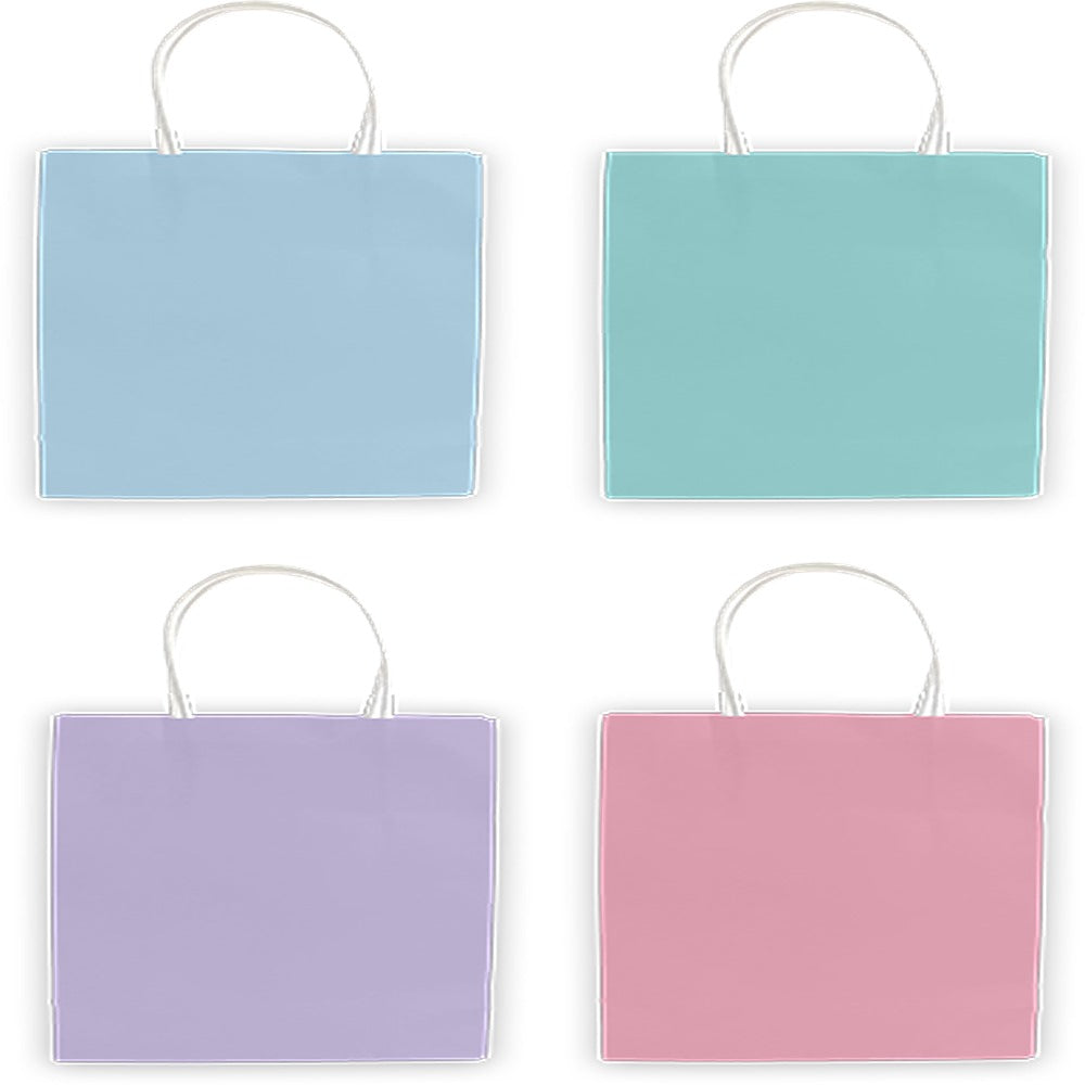 Pop Pastel Multicolour Paper Treat Bags | 10pk