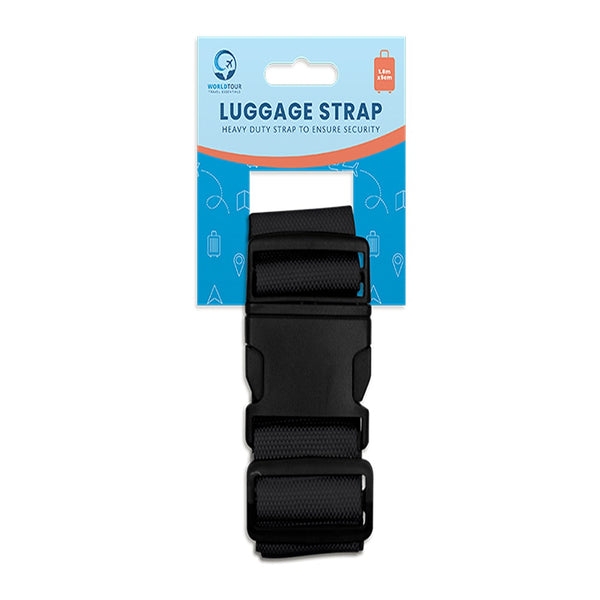 World Tour Durable Heavy-Duty Luggage Strap | 1.8m 