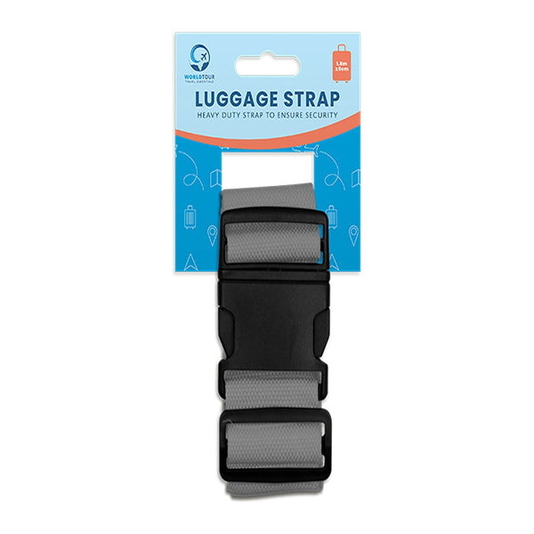 World Tour Durable Heavy-Duty Luggage Strap | 1.8m 