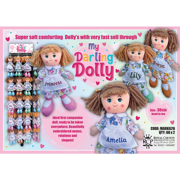 My Darling Dolly - Soft Toy - 30cm