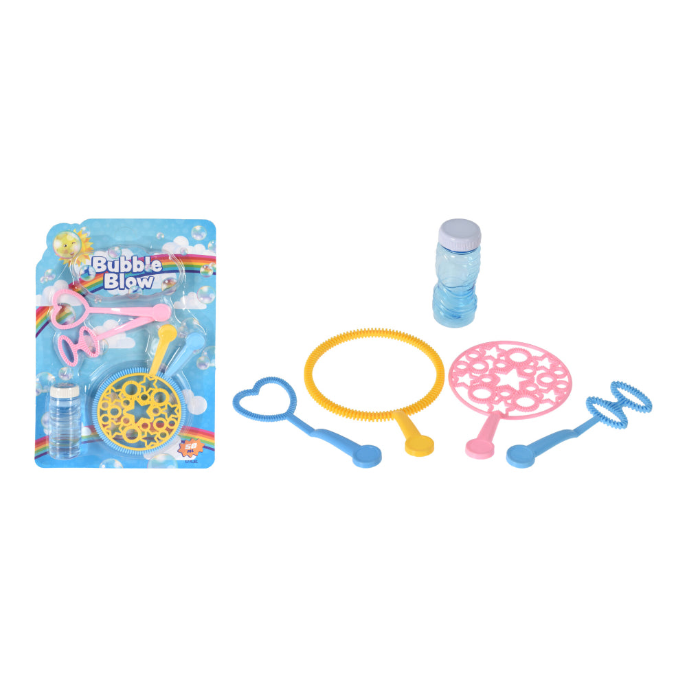 Assorted Bubble Blow Fan Bubble Toy | 50 ml Solution, Outdoor Play