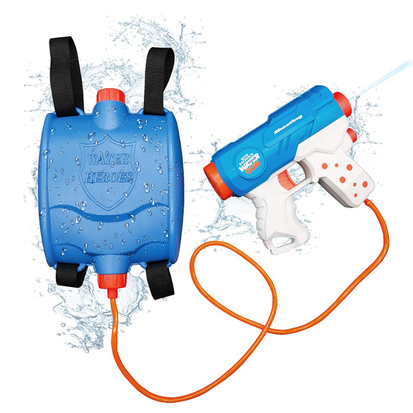 Summer Fun Waterpistool with Backpack Water Gun | Kids Outdoor Toy