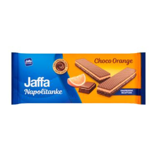 Jaffa Wafer Crisp Chocolate and Orange Cream Filled Wafers - 160g