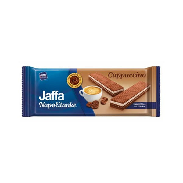 Jaffa Wafer Cappuccino Cream-Filled Wafers | 160g, Coffee-Flavoured Centre