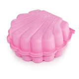 Paradiso Toys Pink Seashell Sandpit | 2 Piece Outdoor Play Set