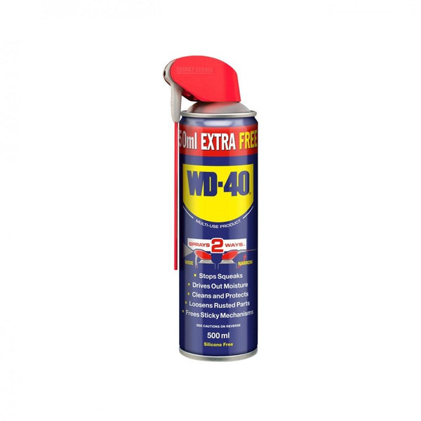WD-40 Multi-Use Smart Straw Maintenance Spray | 500ml, Silicone Free