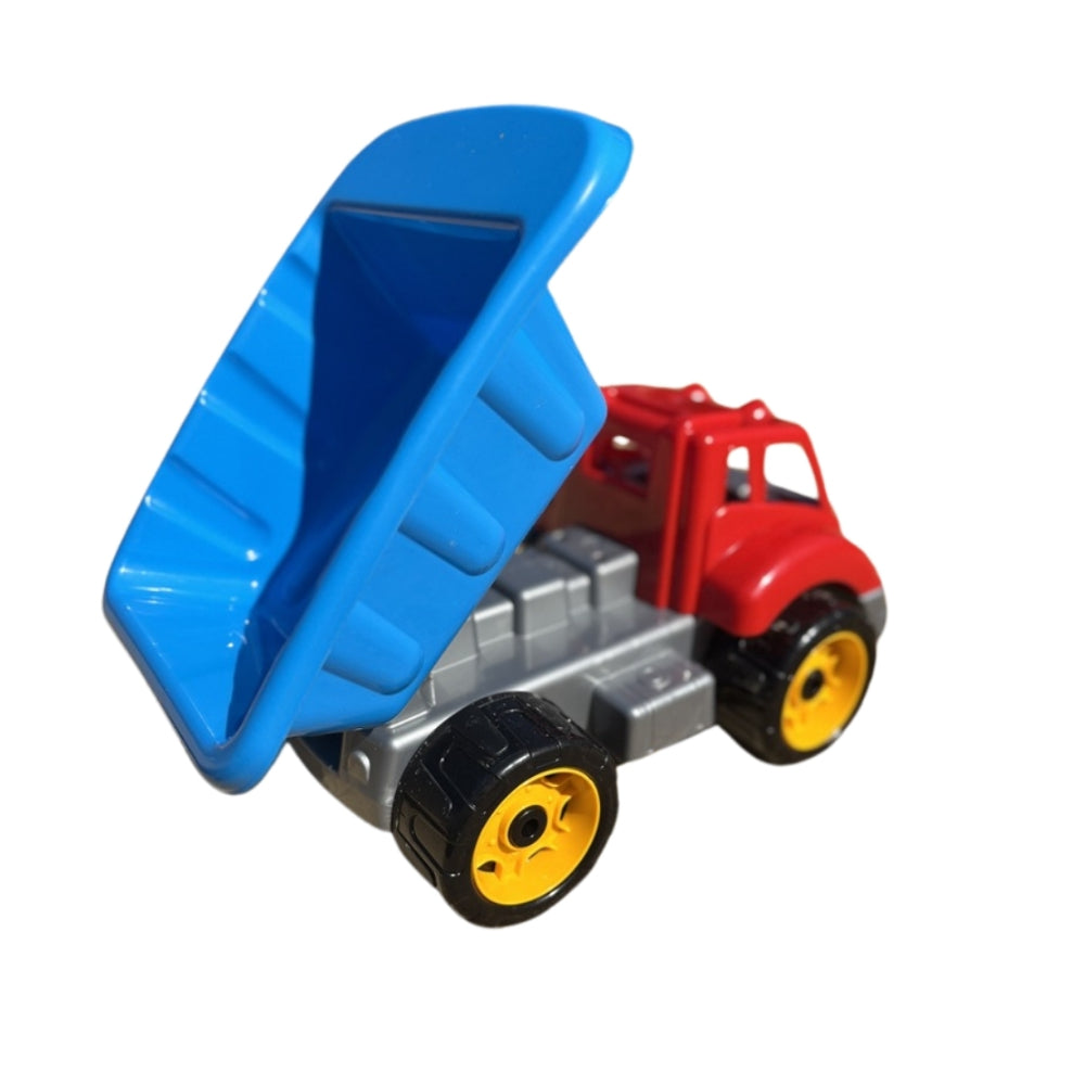 Children's Tipping Dump Truck Toy | Assorted Colours, Oversized Wheels