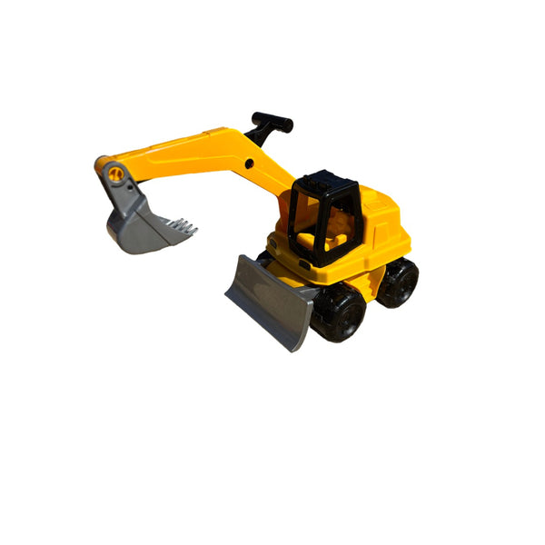 Yellow Digger Truck Construction Toy | Movable Arm and Front Blade