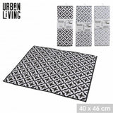 Urban Living High-Absorbency Microfiber Dish Drying Mat | 40 x 46 cm | Available in Black, Grey, and Light Grey
