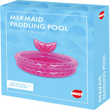 Hoot Inflatable Mermaid Paddling Pool | Pink 1.15m x 0.55m