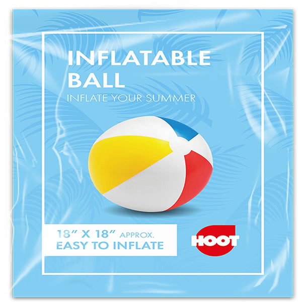 Hoot Durable Inflatable Ball | 18"