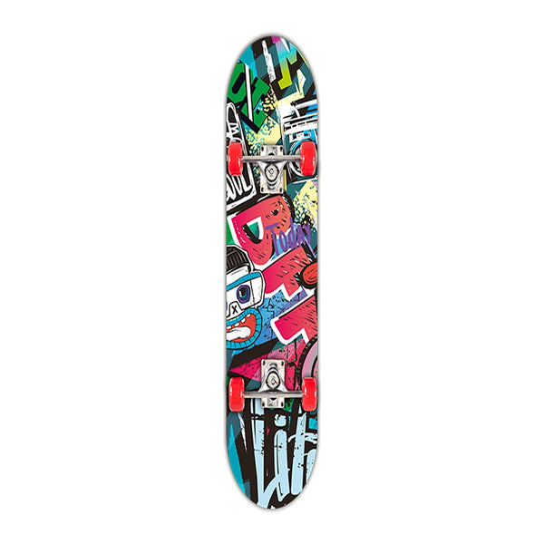 Hoot Kids Printed Skateboard | 31" | Eco-Friendly Design