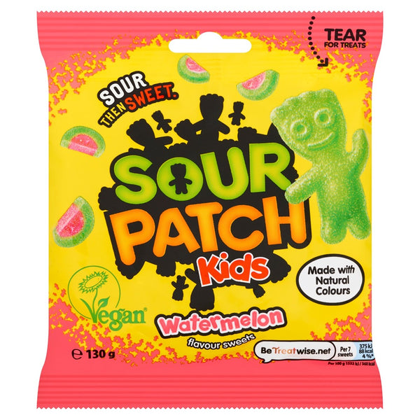 Maynards Sour Patch Kids Watermelon Vegan Gummies | 130g