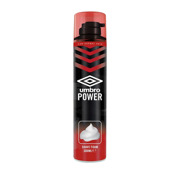 Umbro Shave Foam Normal Skin Power 300ml | Smooth, Moisturizing, Refreshing
