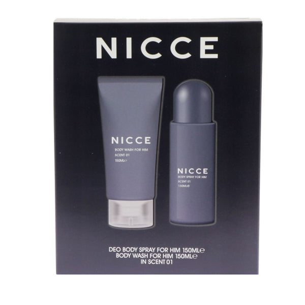 Nicce Set Wash & Body Spray 300ml | Hydrating, Eco-Friendly, Cruelty-Free