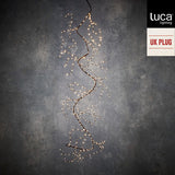 Christmas Outdoor Branch Warm White LED Light | 300cm, UK Plug