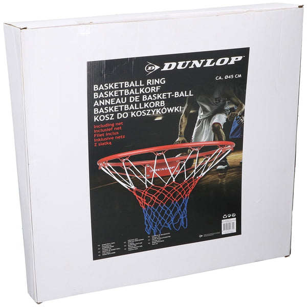 Dunlop Red Weather-Resistant Basketball Ring | 45cm