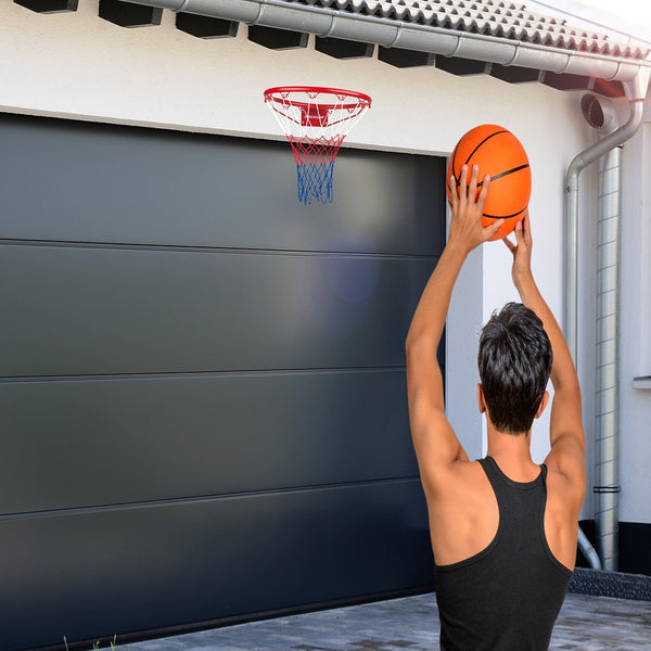 Dunlop Red Weather-Resistant Basketball Ring | 45cm