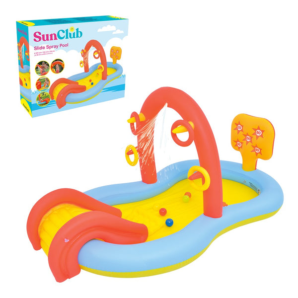 SunClub Inflatable Slide Play Pool  | 2.2M