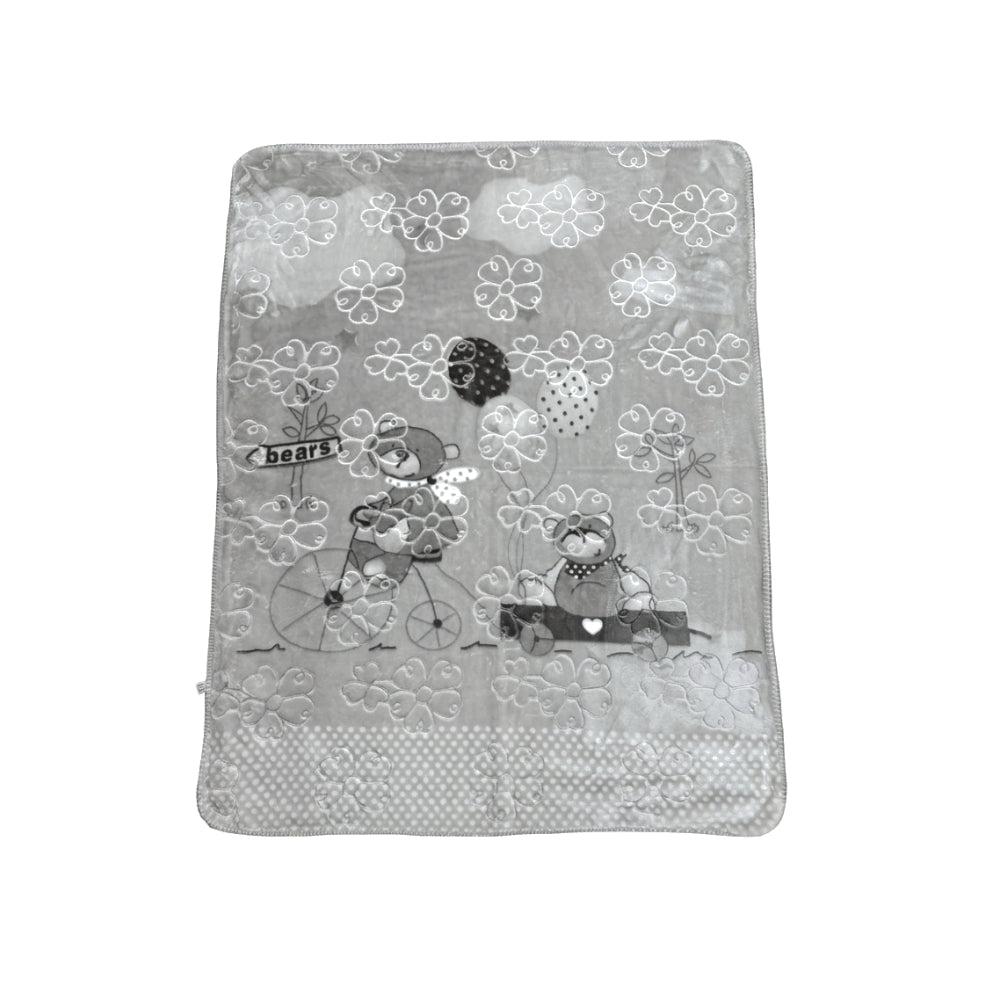 Grey Baby Blanket | Soft & Snug