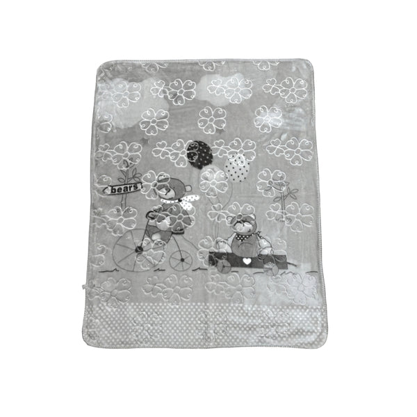 Grey Baby Blanket | Soft & Snug