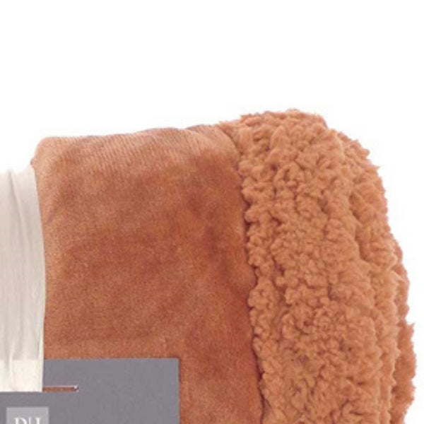 Country Club Sherpa Throw | Autumnal | 120x150cm