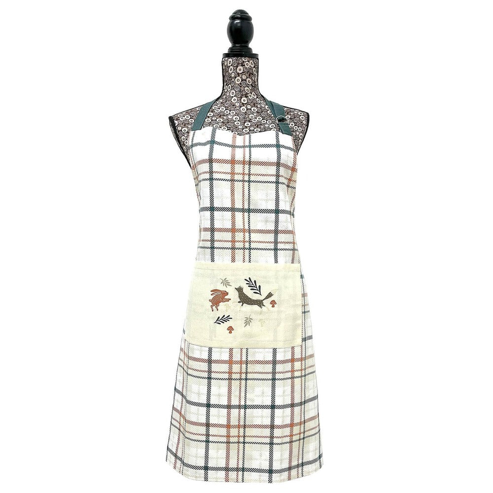 Country Club Apron Woodland Creatures | Practical Kitchen Textile