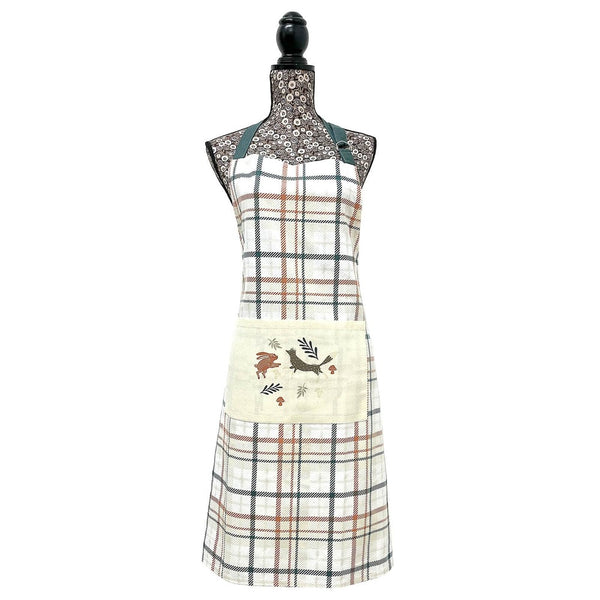 Country Club Apron Woodland Creatures | Practical Kitchen Textile