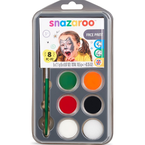 Snazaroo Halloween Face Paint Convenience Set 