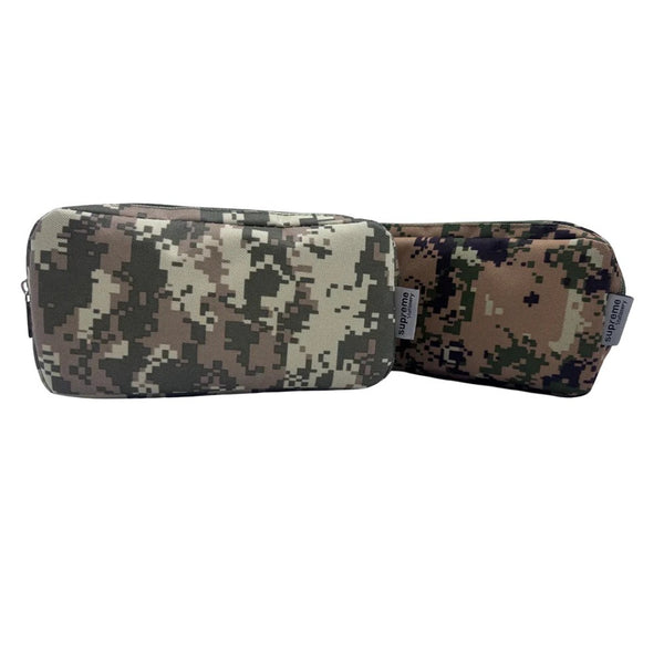 Supreme Double Pencil Case Pixel Camo | Durable and Water-Resistant