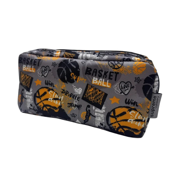 Supreme Triple Basketball-Themed Pencil Case | Durable and Compact