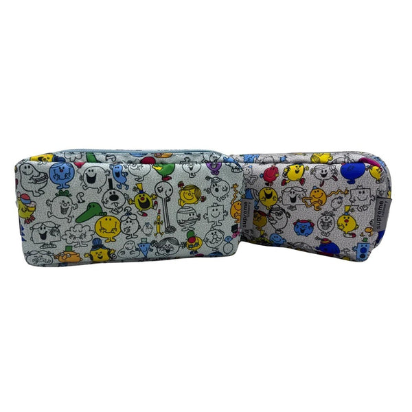Supreme Double Pencil Case Mr Men | Durable Fabric and Vibrant Pattern