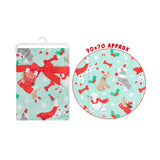 Christmas Super Soft Dog Print Pet Blanket | 90 x 70 cm, Assorted Designs