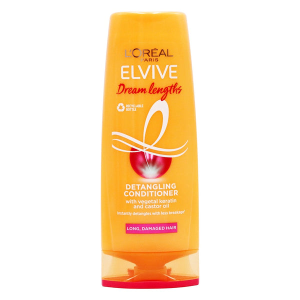 Elvive Dream Lengths Detangling Conditioner | 200 ml, with Castor Oil