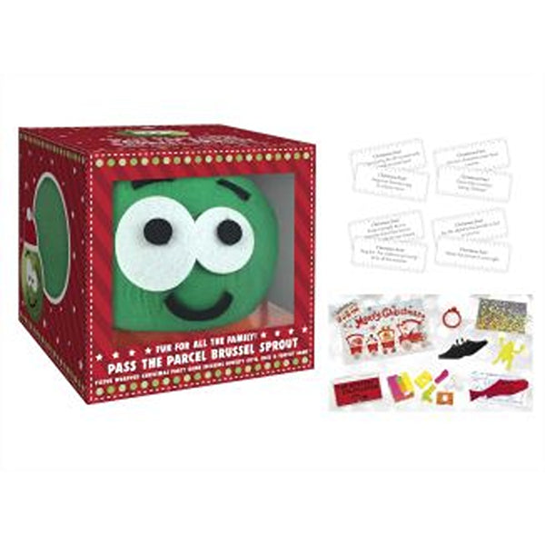 Christmas Pass The Parcel Sprout Party Game | Soft Toy, Activity Cards