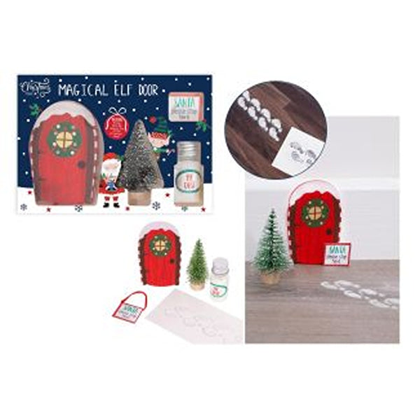 Christmas Magical Elf Door Display Set | Assorted Designs, Mini Accessories