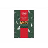 Christmas Green Tree Tablecloth | 132 x 178cm, Wipe-Clean, Red and Green