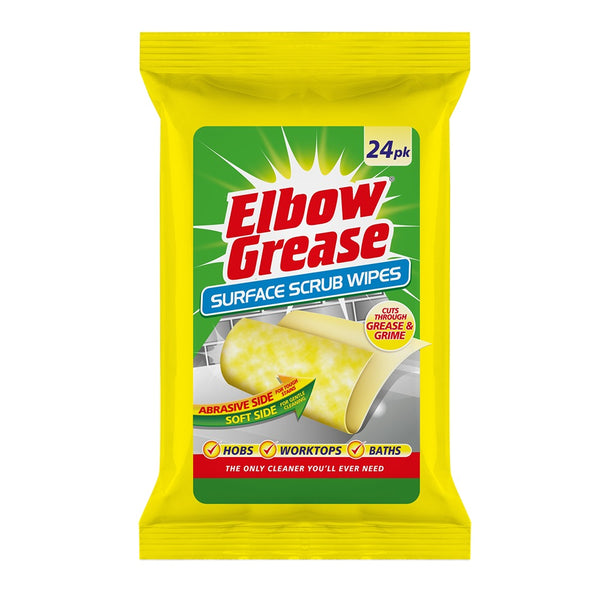 Elbow Grease Surface Scrub Wipes  | 24s