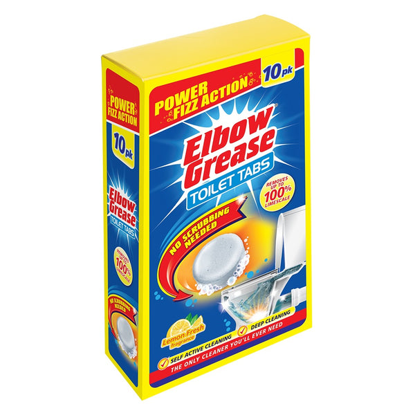 Elbow Grease Lemon Toilet Tabs | Pack of 10