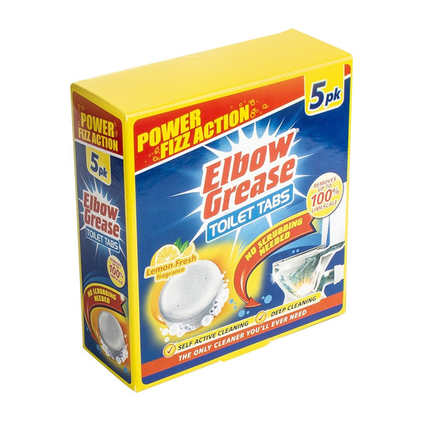 Elbow Grease Lemon Toilet Tabs | Pack of 5