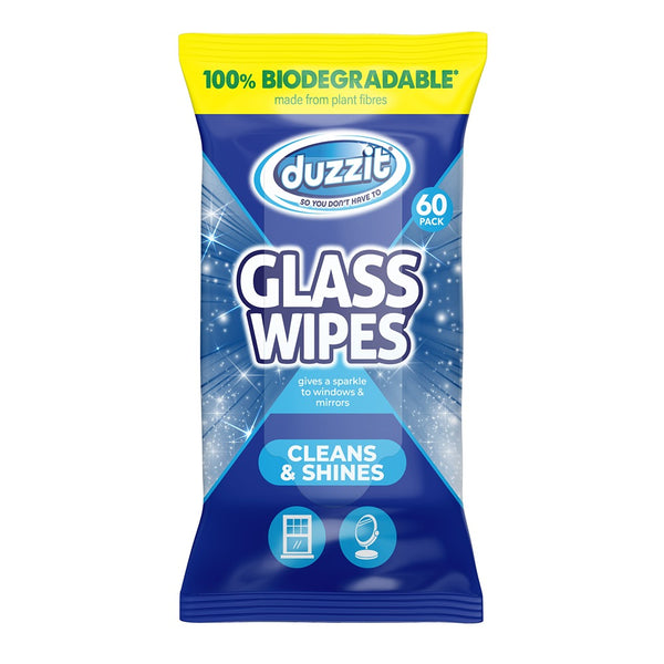 Duzzit Biod Glass Wipes | 60s
