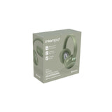 Intempo Noise Isolating Closed-Back Headphones | Matte Sage Green