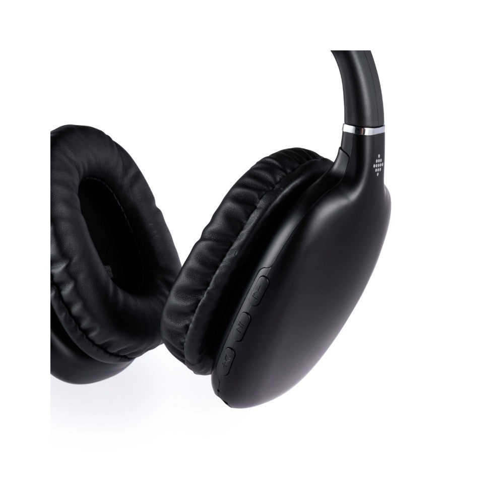 Maxim Over-Ear Headphones | Closed-Back, Matt Black, On-Ear Controls