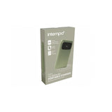 Intempo Aria Power Bank | 10000mAh, Green, Compact, Ergonomic Grip