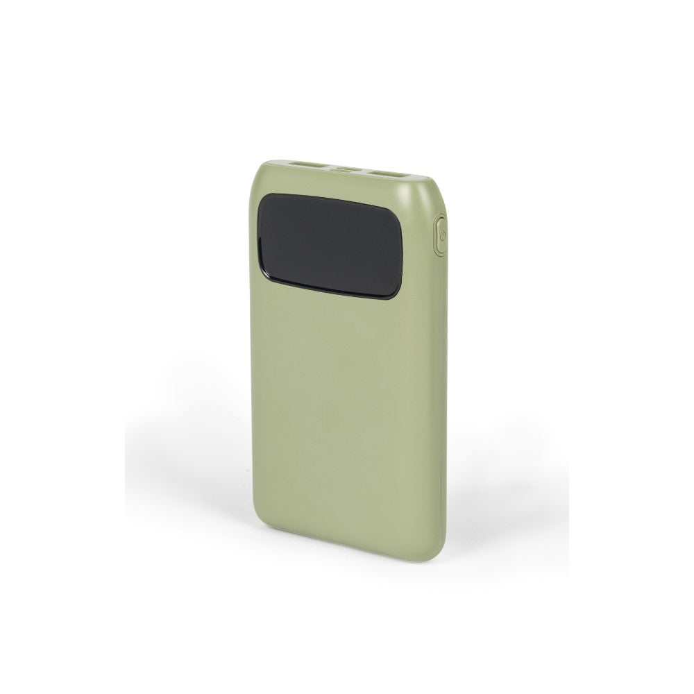 Intempo Aria Power Bank | 10000mAh, Green, Compact, Ergonomic Grip