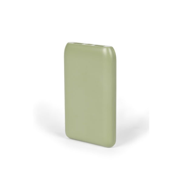 Intempo Aria Power Bank | 10000mAh, Green, Compact, Ergonomic Grip