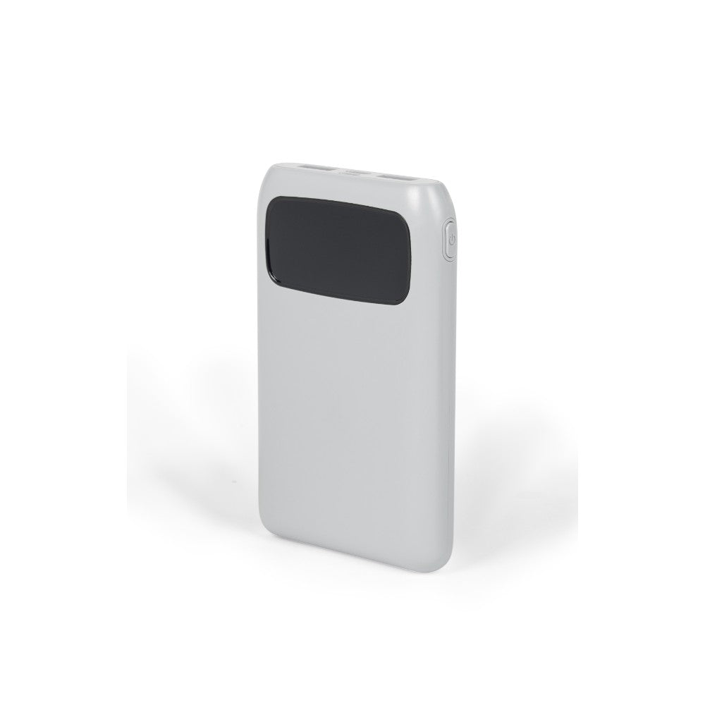 Intempo Aria Power Bank | 10000mAh, Grey, Status Display, Side Button